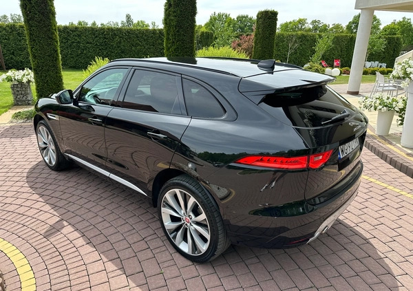 Jaguar F-Pace cena 149900 przebieg: 55000, rok produkcji 2016 z Górzno małe 781